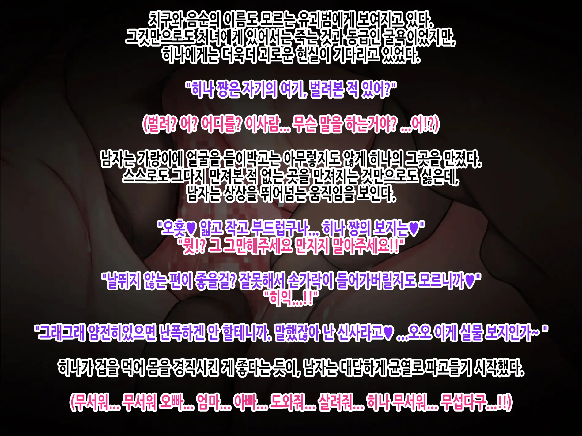 Yuukai JK Sakurai Hina Kankin Choukyou Chiiku Kiroku ～Boku No Tenshi To Chika Seikatsu～ | 유괴 JK 사쿠라이 히나 감금조교치육기록 ~나의 천사와 지하생활~